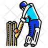 cricket player logo