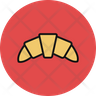 icons for croissant
