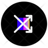 icon for cross arrow
