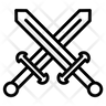cross sword logos
