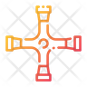 icons of cross wrench