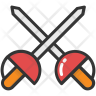 crossed swords icon png