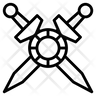 crossed swords symbol