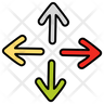 icons for arrow keys