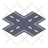 icon for road infrastructure