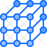 icons for crystal lattice