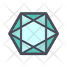crystal geometry icon png