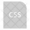 css extension icon svg