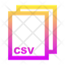 icons of csv
