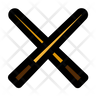 cue stick symbol