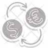 currency up and down icon svg
