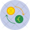 change currency icon svg