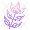 icon for curry leaves