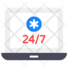 247 hr support icon download