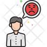customer dissatisfaction icon