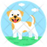 icon for cute dog