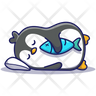 cute penguin icons