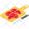 icon for cutting beef
