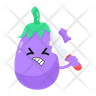 icon for vegetable cutting