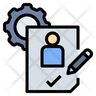icon for cv evaluation