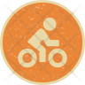 cyclist icons