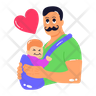 free love parent icons