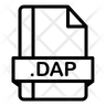dap file logo