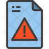 data warning emoji