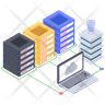 icons of database hosting