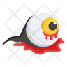 creepy eyeball icon
