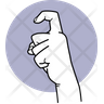 dead finger icon