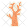 scary tree icon svg