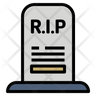 mortality rate icon