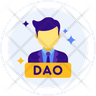 decentralized autonomous organization icon svg