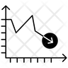 decline graph logo