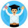 icons for degree holder