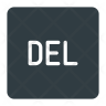 delete key logo