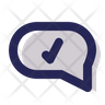 chat pending icon svg