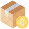 free delivery cost icons
