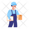 delivery person icons free