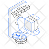 delivery outline icon
