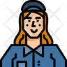 delivery worker icon