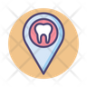 dental care location icons free