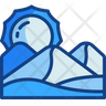 icon for sand dunes