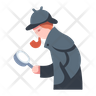icon for detective sherlock holmes