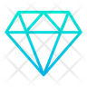 rectangle diamond icons