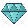white diamond logos