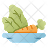 clean food icon svg