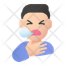 difficult breathing icon png