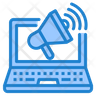 free digital advertising icons